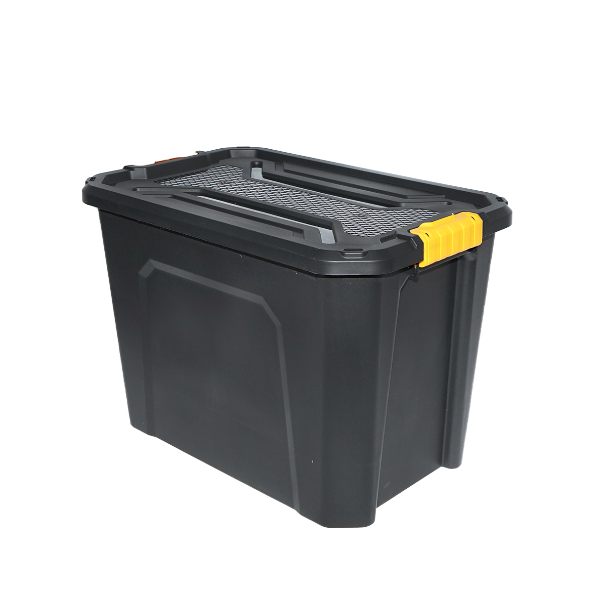 Cutie depozitare cu capac pentru sarcini grele 60L 580x380x405mm - imagine 2