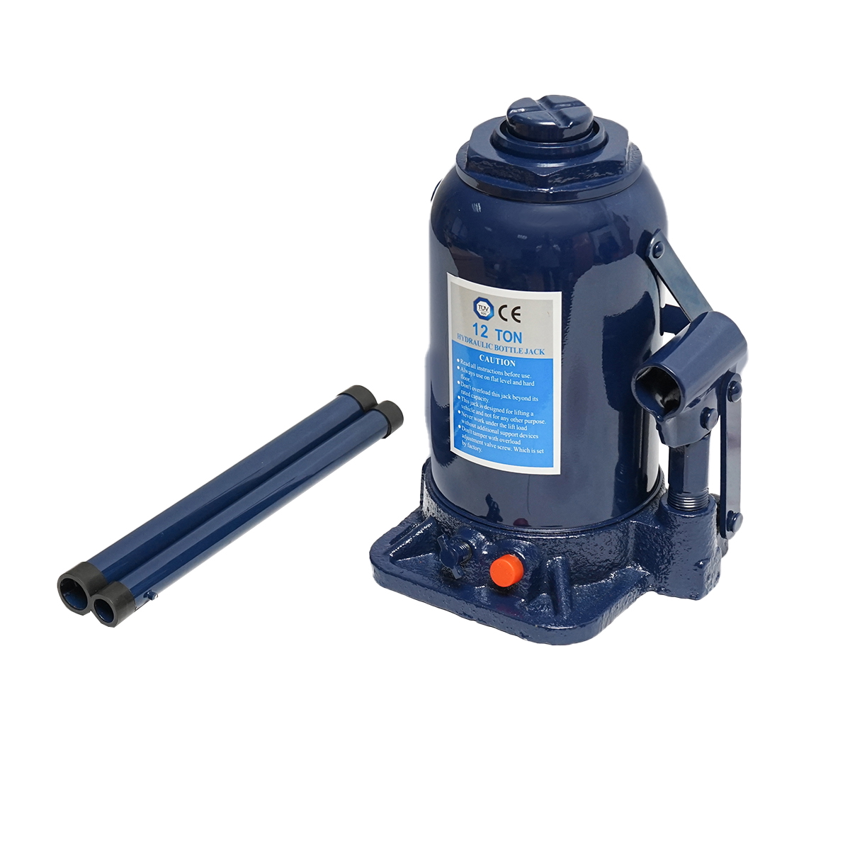 Cric hidraulic cu piston dublu 12 tone 231mm - imagine 2