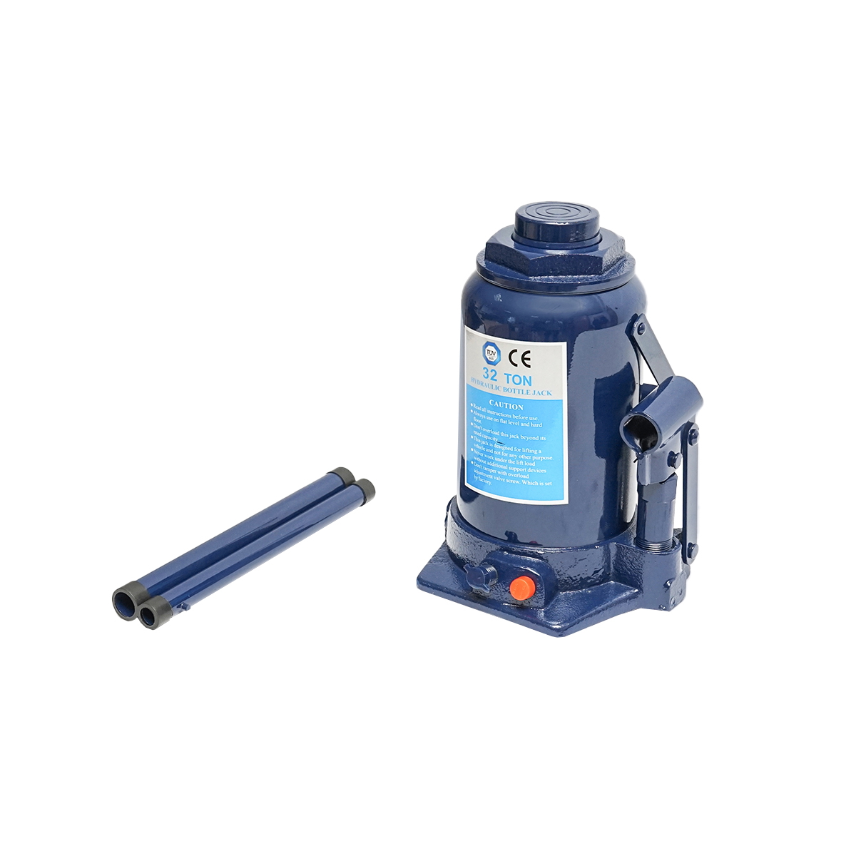 Cric hidraulic tip piston 32 tone cu supapa 250mm - imagine 2