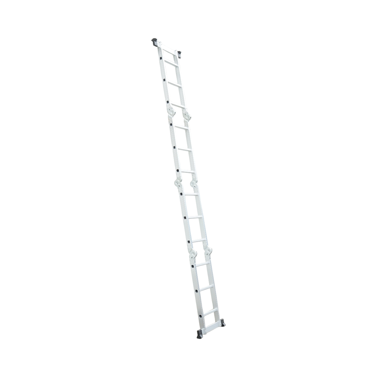 Scara aluminiu multifunctionala 3.7m, 4x4 trepte, sarcina maxima 150kg - imagine 2