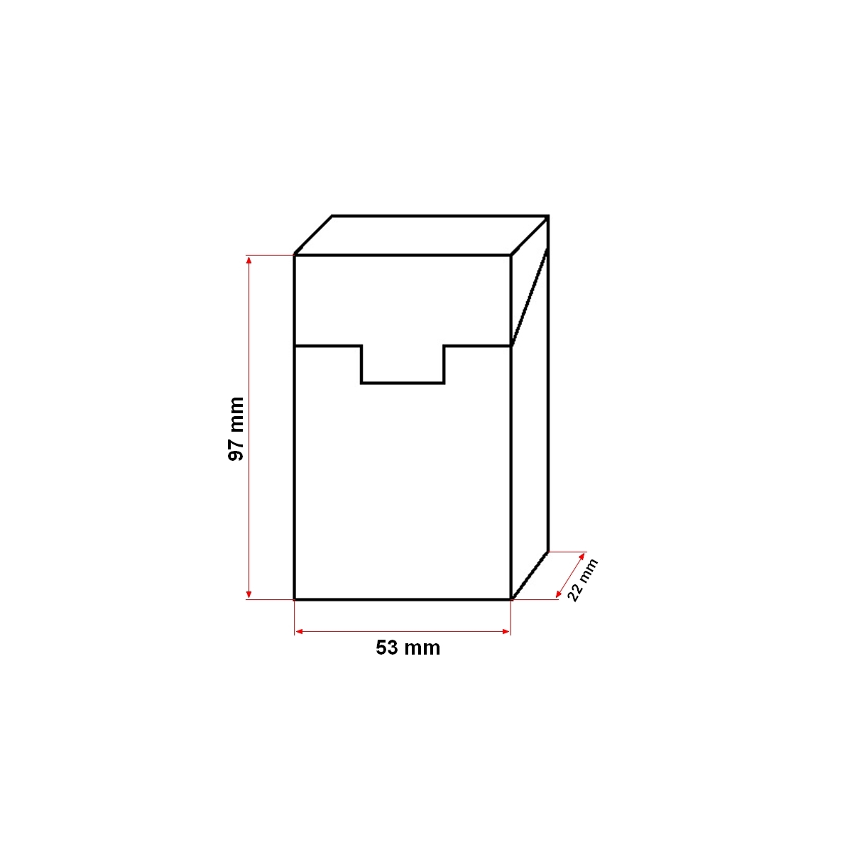 Husa gri din piele pentru pachet de tigari P20 Breckner - imagine 2