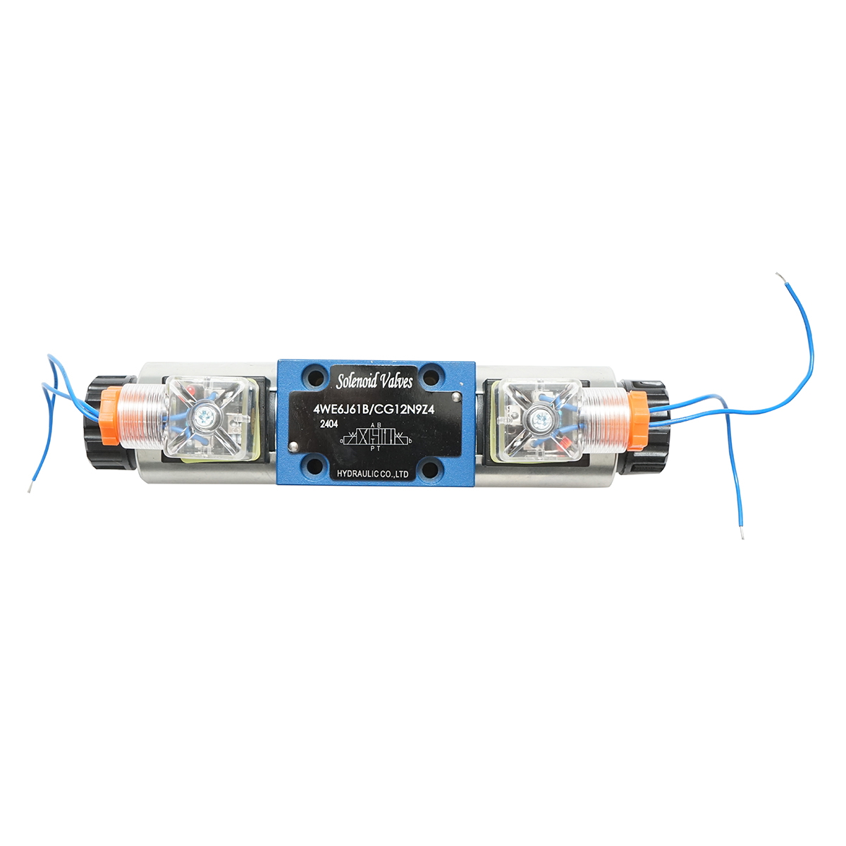 Electrovalva directionala 12VDC 25W pentru 6 cai control debit instalatii hidraulice HDQX126J 4WE6J61B CG12N9Z4 - imagine 2