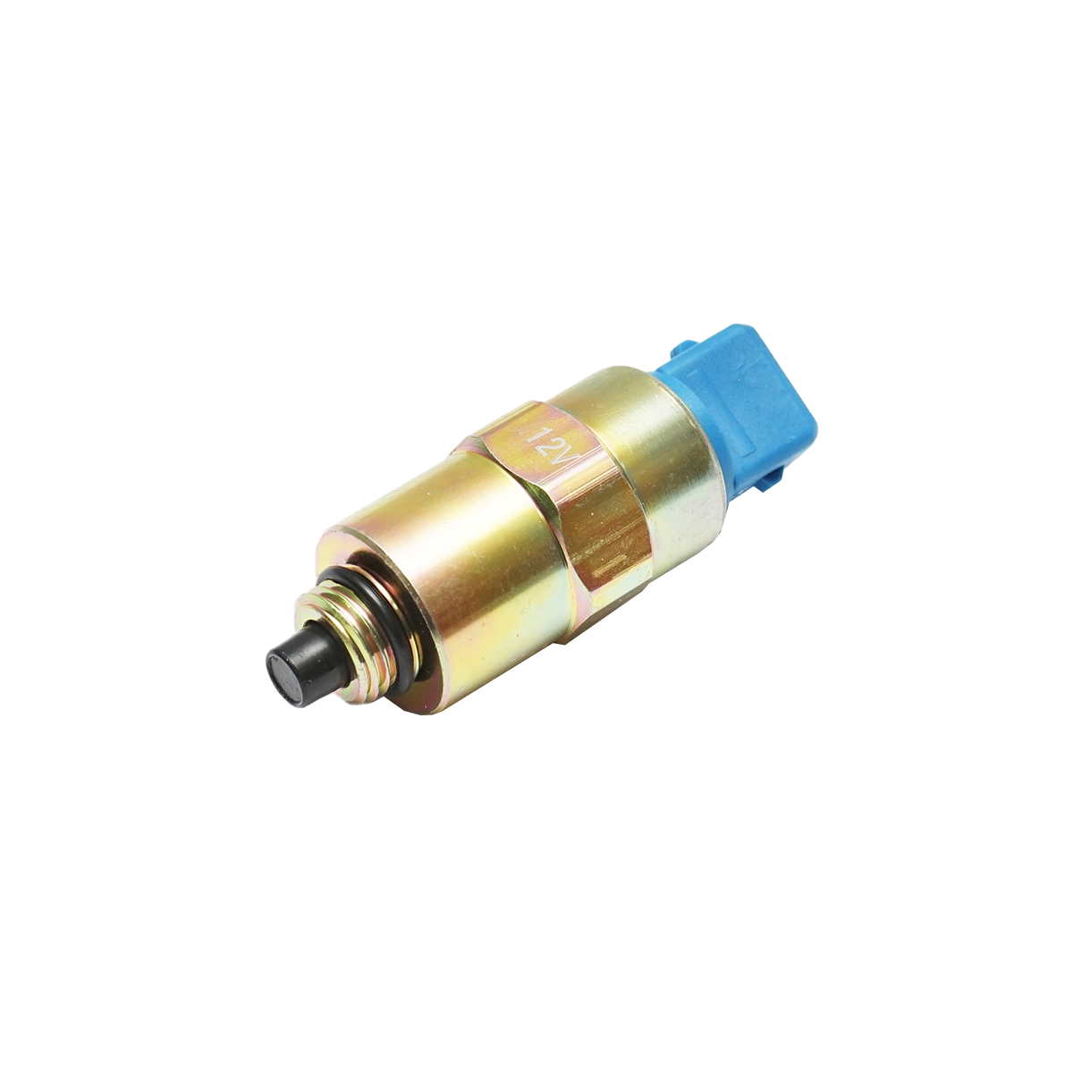 Solenoid opritor pompa injectie filet M14x1.5, 2 conectori pentru Massey Ferguson si Perkins 4224321M91 - imagine 2