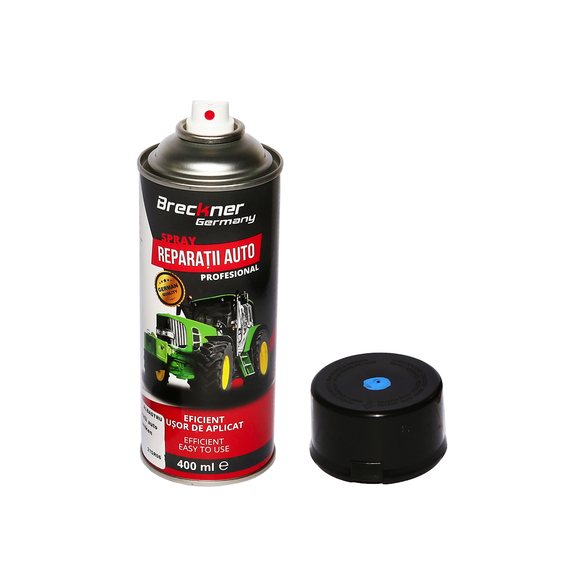 Spray vopsea albastru pentru reparatii auto, tip Lemken Breckner Germany - imagine 2