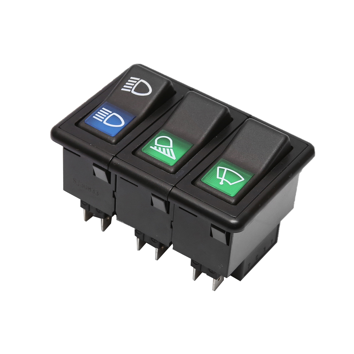 Intrerupator triplu lumini faza pentru John Deere SJ30833 - imagine 2