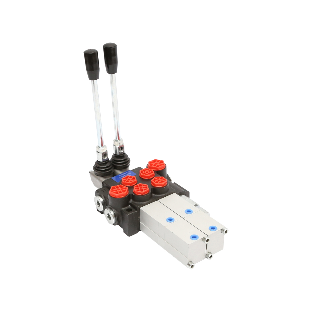 Distribuitor hidraulic P40 pneumatic cu 2 cai Breckner Germany - imagine 2