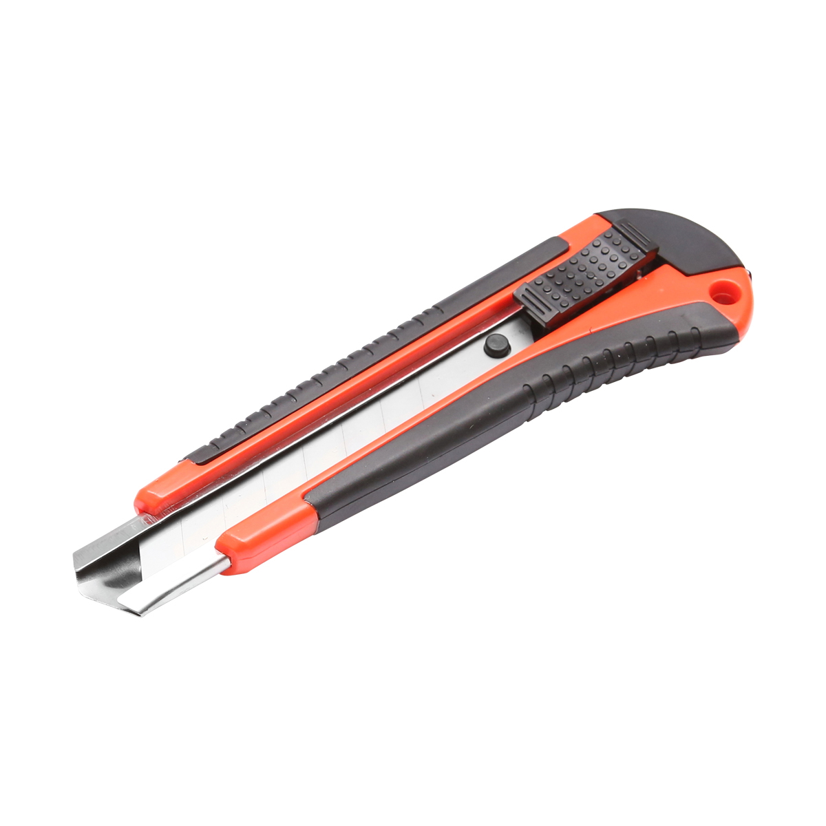 Cutit cutter profesional rosu-negru cu maner anti-alunecare si functie blocare 160mm Breckner Germany - imagine 2