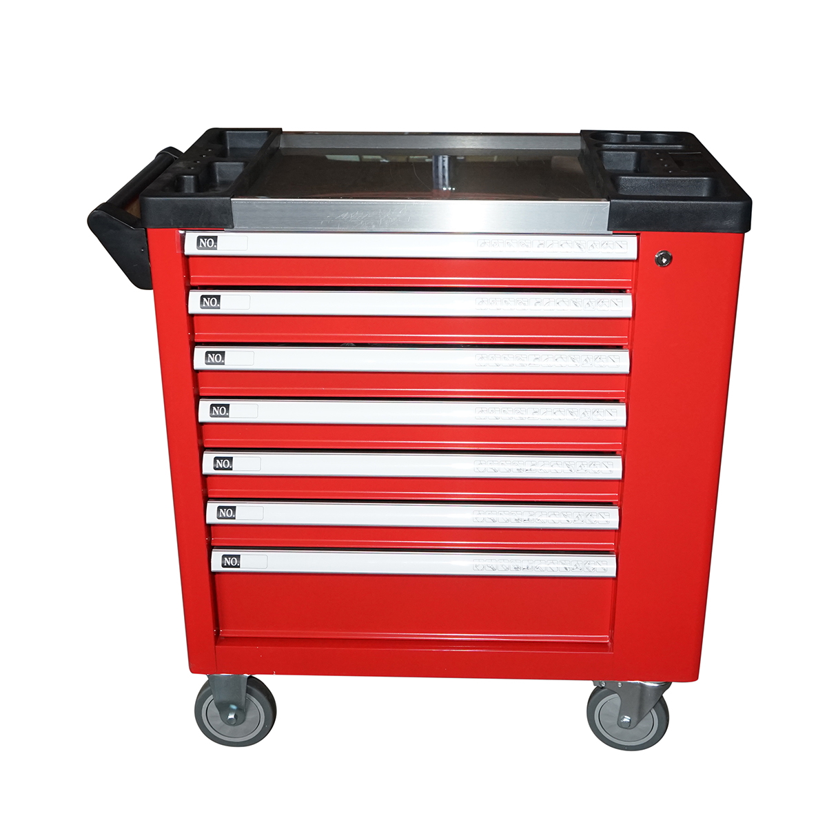 Dulap carucior metalic cu scule 7 sertare 245 piese Breckner Germany - imagine 2