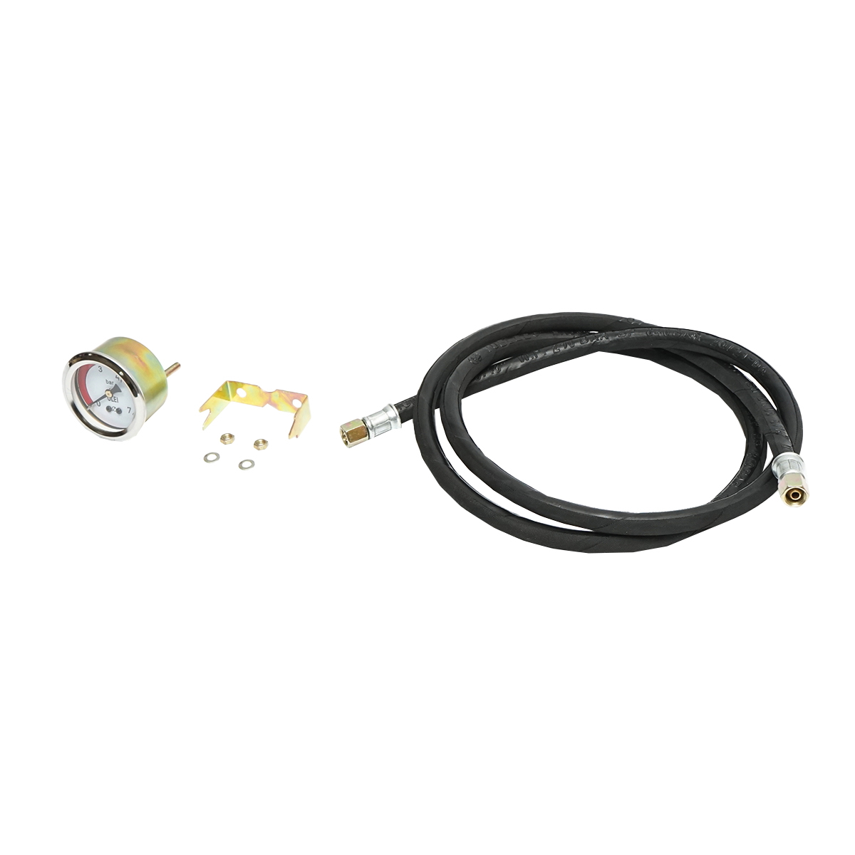 Manometru presiune ulei si furtun cu reductie conica la etansare UTB U-650 - imagine 2