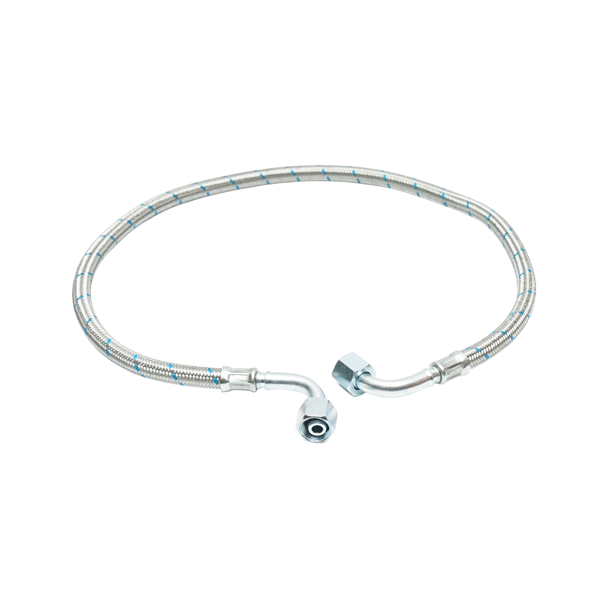 Furtun hidraulic 800mm (750mm), grosime 10mm pentru troliu Tractor Forestier - imagine 2