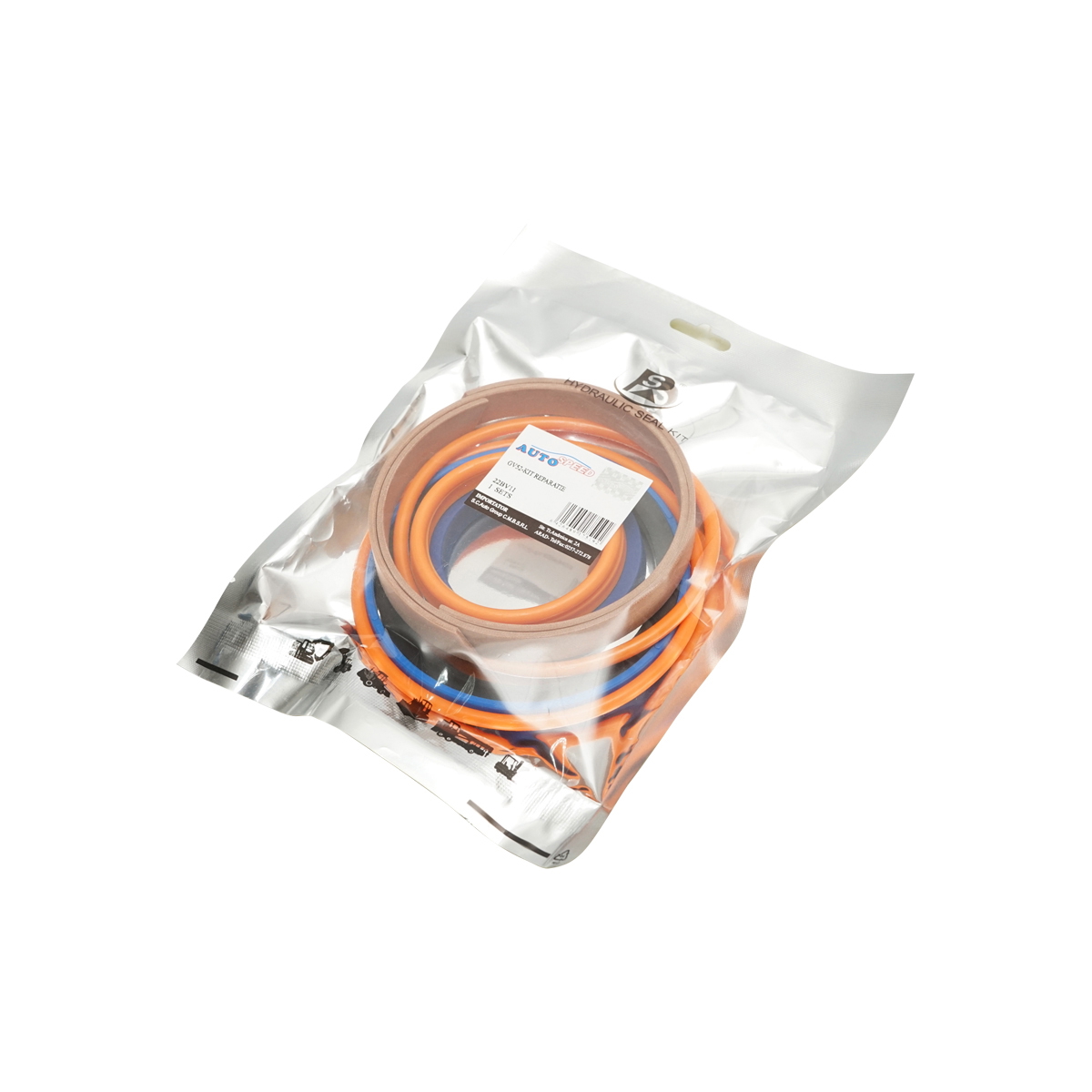 Kit garnituri reparatie cilindru hidraulic, corp fi 110mm si tija fi 60mm pentru JCB 3CX, 4CX OEM 991-00110 - imagine 2