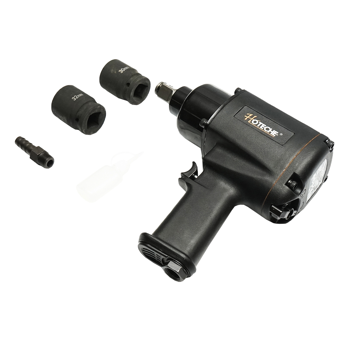 Pistol pneumatic reversibil cu impact 3/4 inch, 1300Nm, presiune de lucru 6 Bar Hoteche - imagine 2