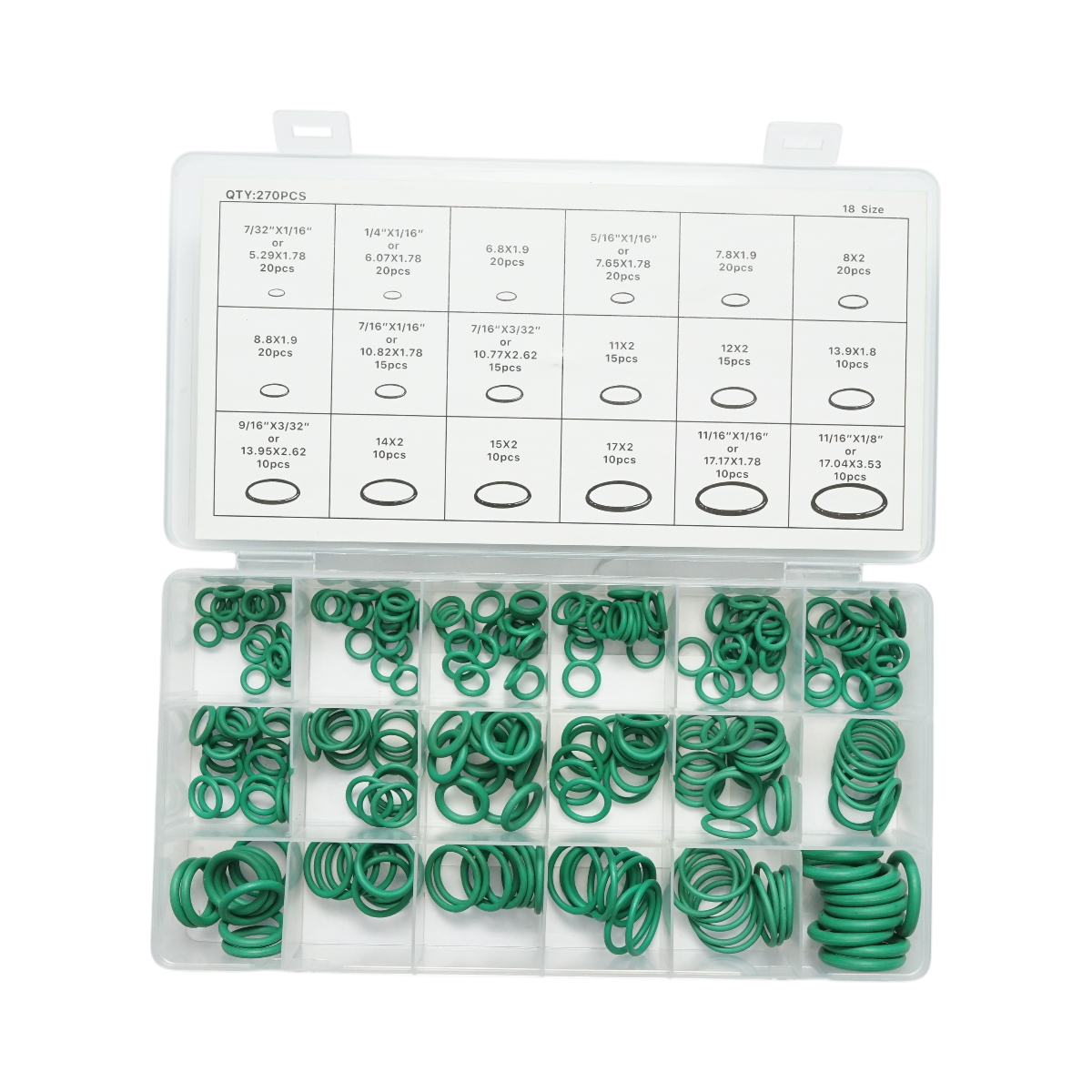 Set 270 inele, garnituri sistem aer conditionat Breckner Germany - imagine 2