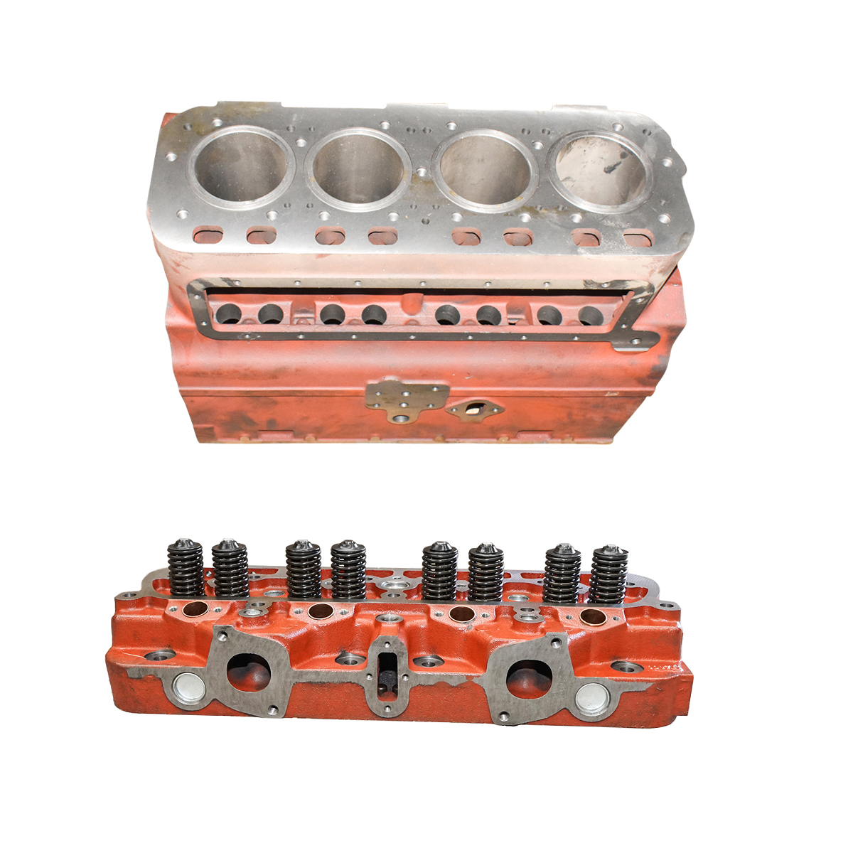 Bloc motor pe semering cu chiulasa asamblata pentru tractor UTB U-650 2402.01.0306 / 110.02.909 - imagine 2
