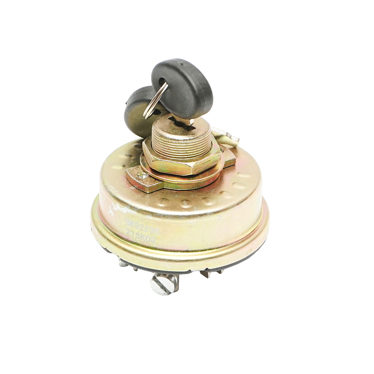 Contact pornire si lumini cu cheie 12V, fi 68mm, filet de prindere fi 21mm pentru UTB U-445 si Fiat OEM 05118433, 6220.000 - imagine 2