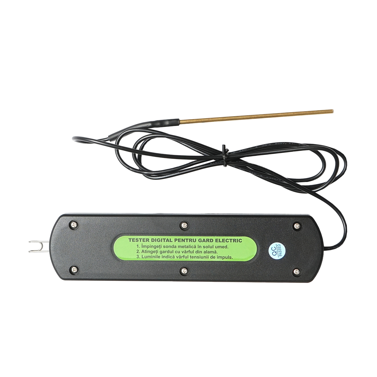 Tester digital pentru gard electric, tensiune maxima 10000V Britmann - imagine 2
