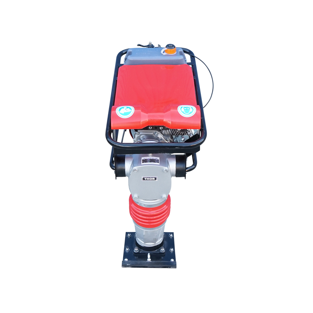 Mai compactor HCR80 cu suprafata de lucru 280x300mm, motor benzina 7CP, 55Nm 85Kg Thor (broscuta) - imagine 2