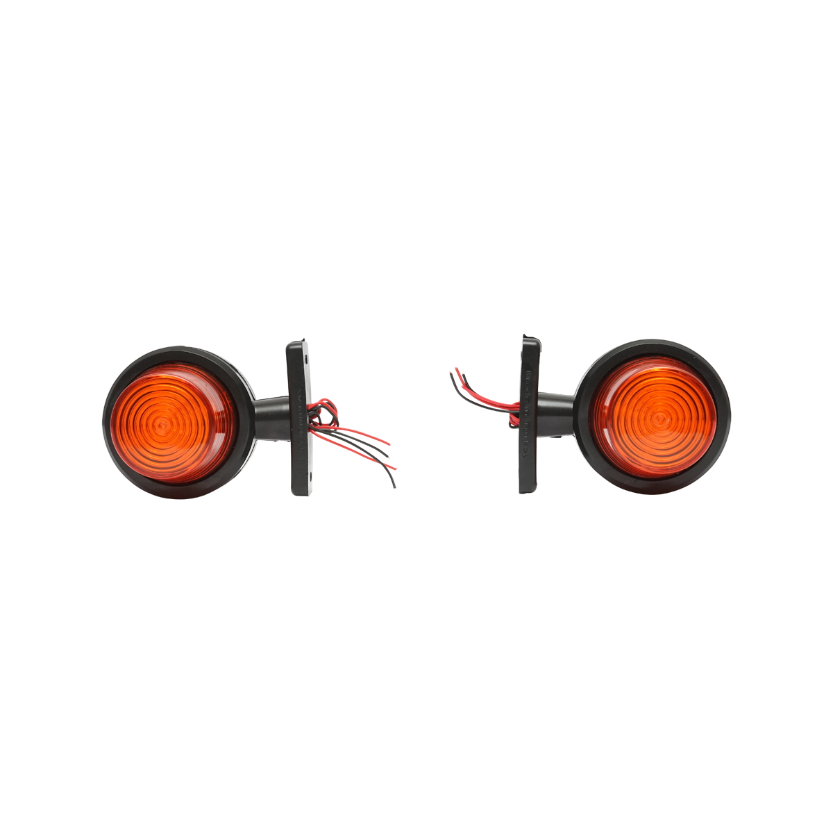 Lampa pozitie led rosu-galben 60mm 12-24V Breckner Germany - imagine 2