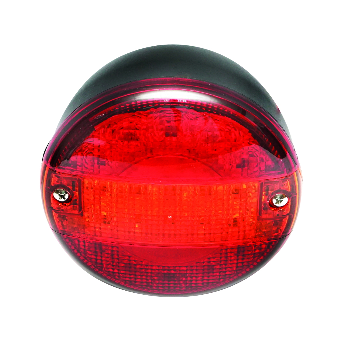 Lampa ceata LED rosie cu semnalizare fi 140mm - imagine 2