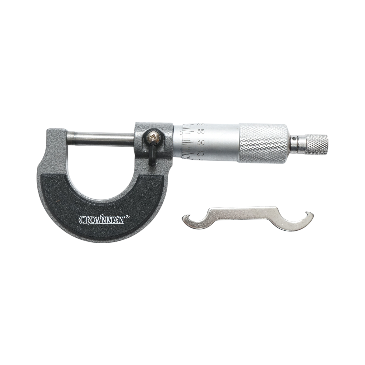 Micrometru mecanic de exterior 0-25mm Crownman - imagine 2