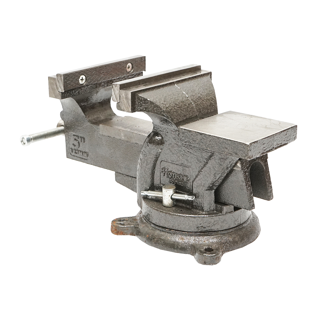 Menghina cu baza rotativa si nicovala 125mm Hoteche - imagine 2