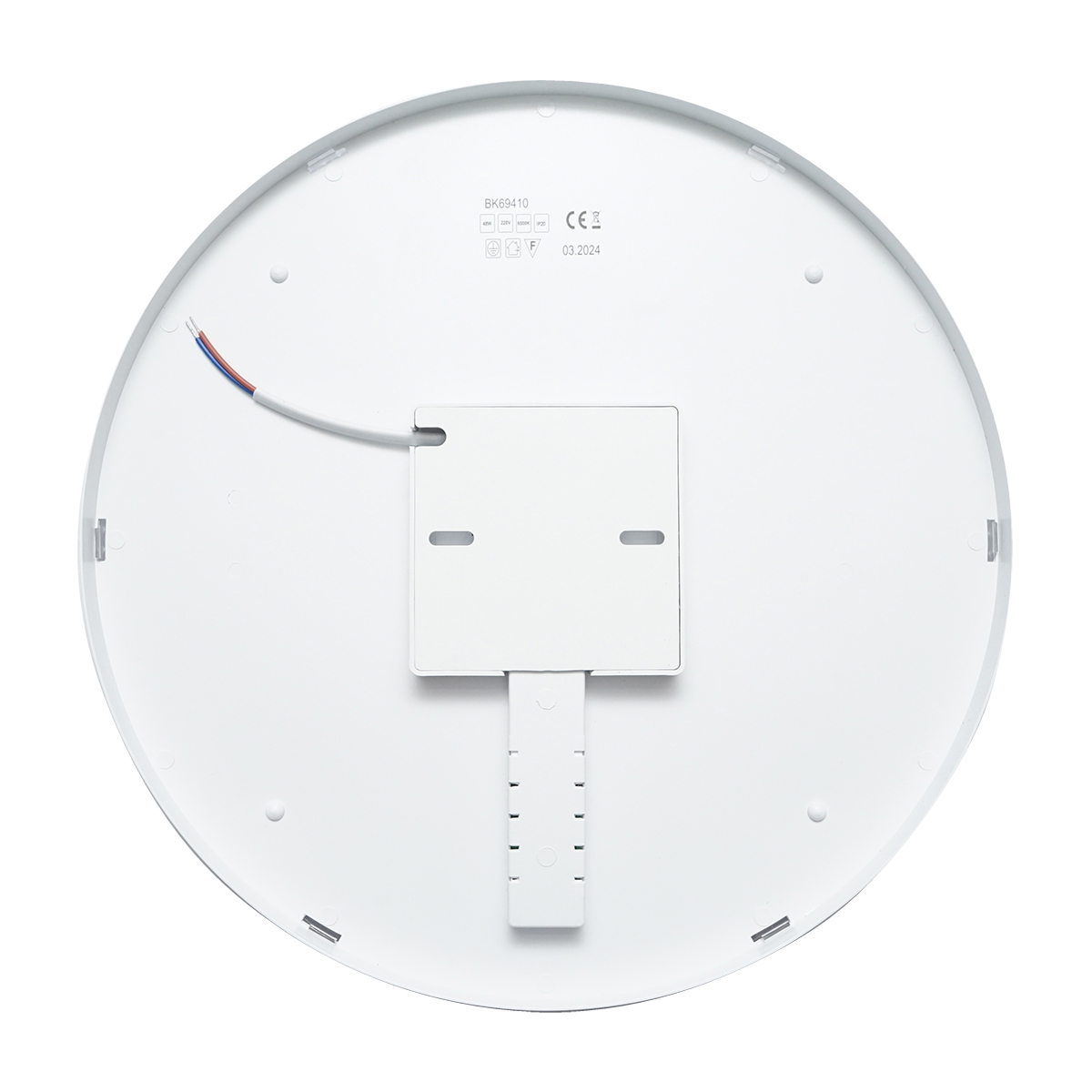 Plafoniera LED 48W, 220V, IP20, 6500K, 300mm lumina rece corp iluminat interior/exterior Breckner Germany - imagine 2