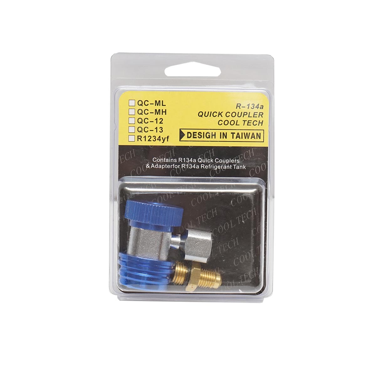 Cupla rapida pentru presiune joasa instalatie freon aer conditionat R-134A Breckner Germany - imagine 2