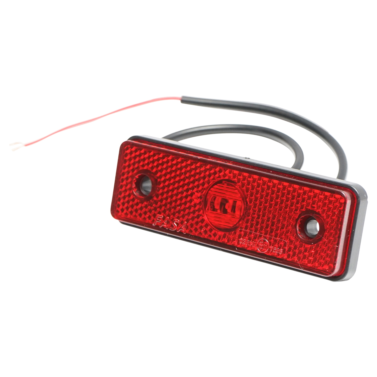 Lampa laterala de gabarit rosie 24V cu LED - imagine 2