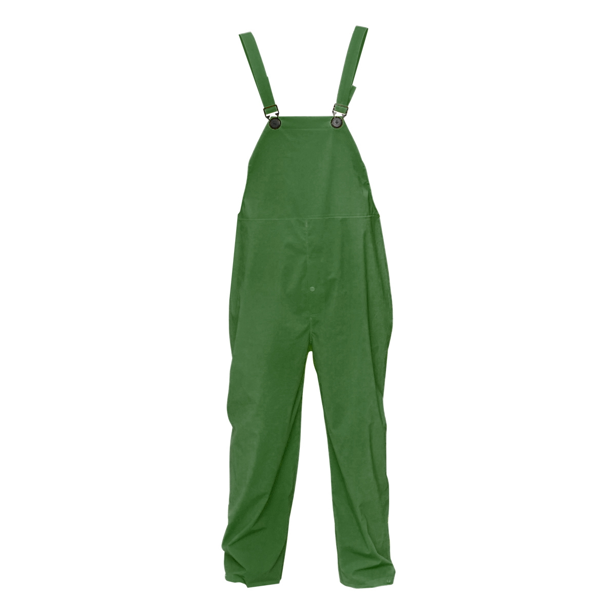 Costum impermeabil L cu gluga si salopeta din poliester si PVC, verde Breckner Germany - imagine 2
