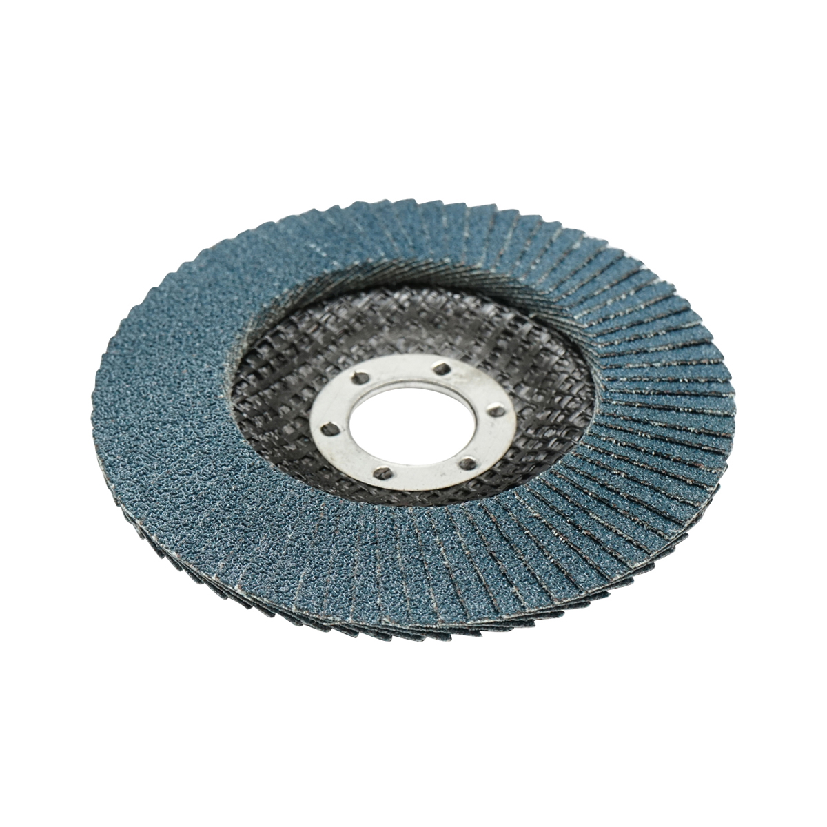 Disc lamelar abraziv cu zirconiu pentru taiat si polizat metal, inox P80, 115mm Breckner Germany - imagine 2